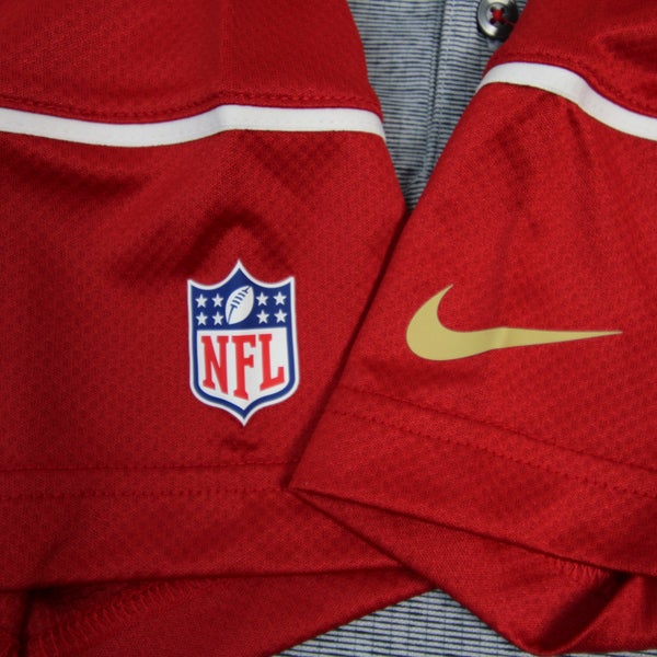 San Francisco 49ers Nike NFL On Field Apparel Dri-Fit Polo Men's Red  Used