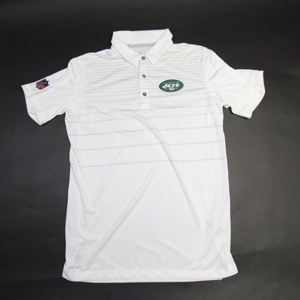 New York Jets Women's Button Up Polo Shirt - T-shirts Low Price