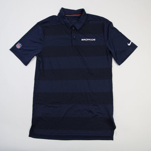 Nike Men's Denver Broncos Franchise Navy Polo