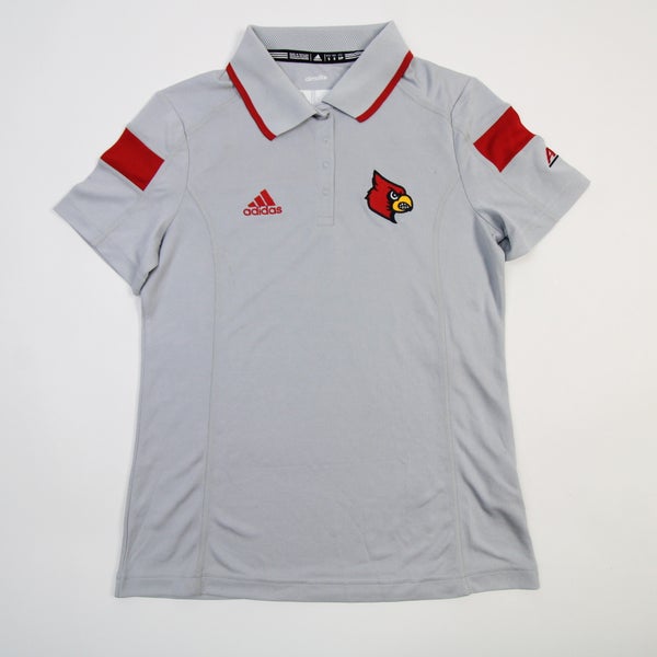 Louisville Cardinals adidas Climacool Polo Women's Red New S