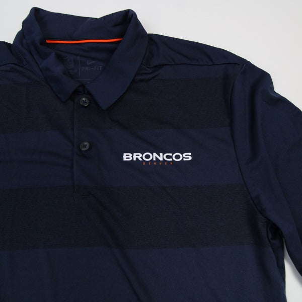 Denver Broncos Sideline Men’s Nike Men's Dri-Fit NFL Top in Blue, Size: Small | 00MA41S8W-0BR