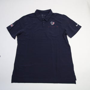 Houston Texans Nike NFL On Field Apparel Dri-Fit Polo Men's Used XL