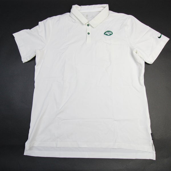 NWOT Nike Dri Fit On Field Apparel NY Jets Polo Shirt 2XL