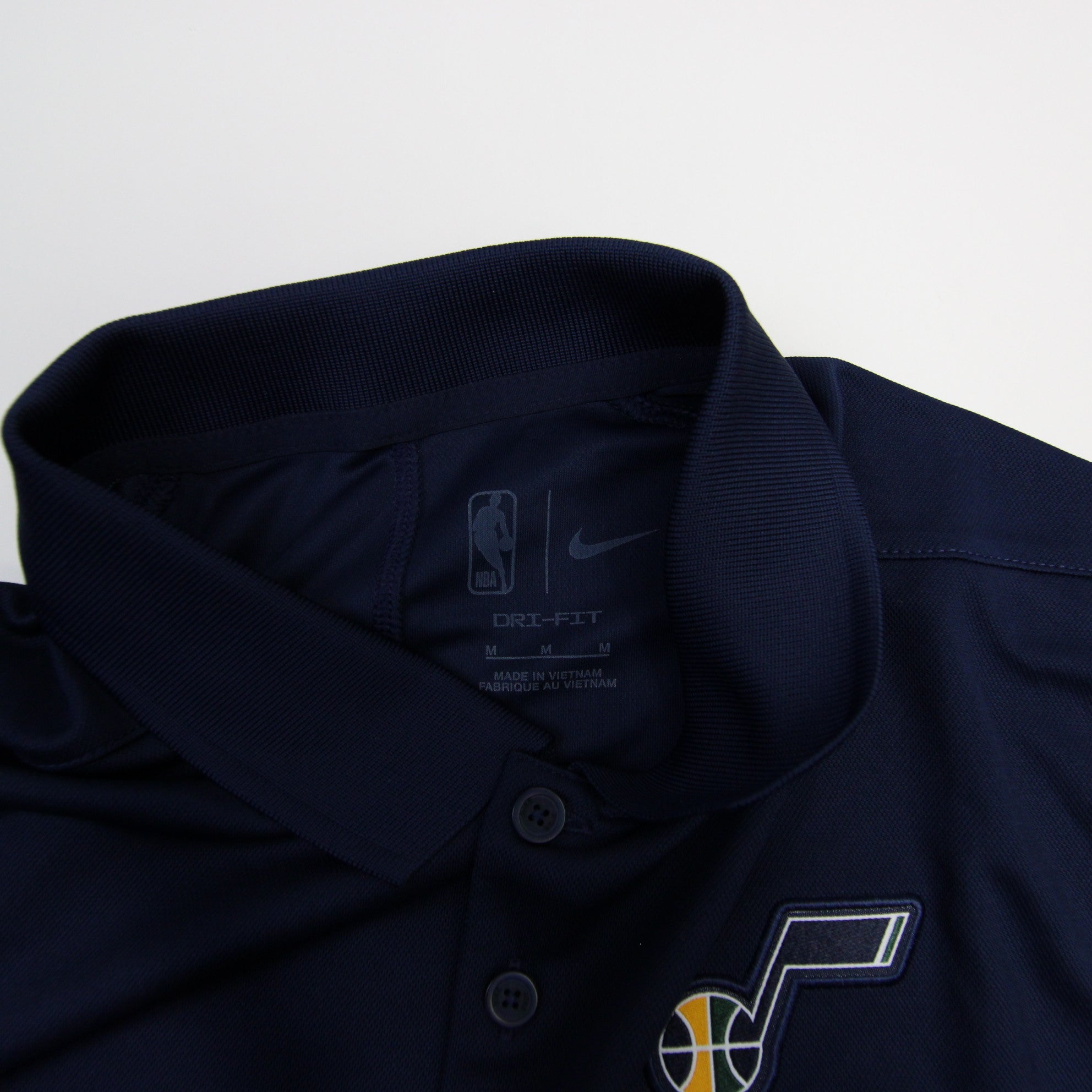 Utah Jazz Nike NBA Authentics Dri-Fit Long Sleeve Shirt Men's Navy New