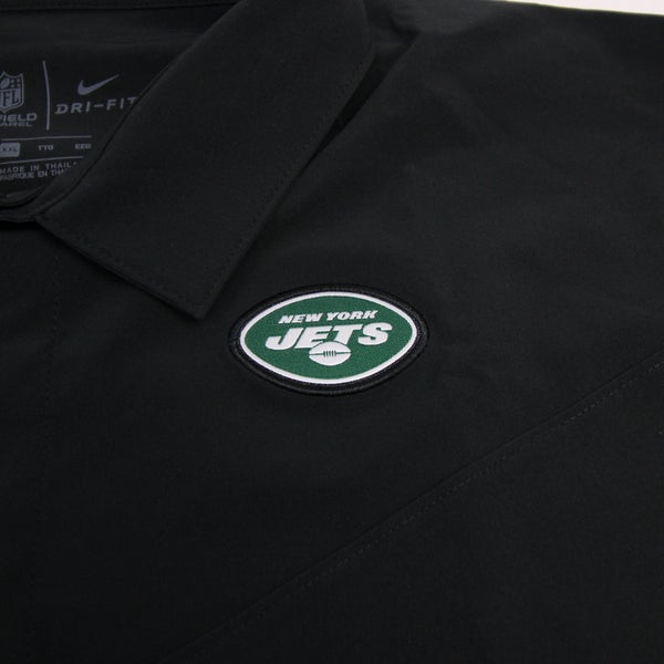 New York Jets Nike NFL On Field Apparel Dri-Fit Polo Men's Black