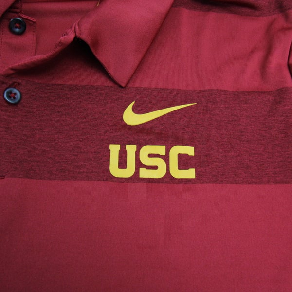 Gran cantidad suspicaz hipocresía USC Trojans Nike Dri-Fit Polo Men's Cardinal Used XL | SidelineSwap