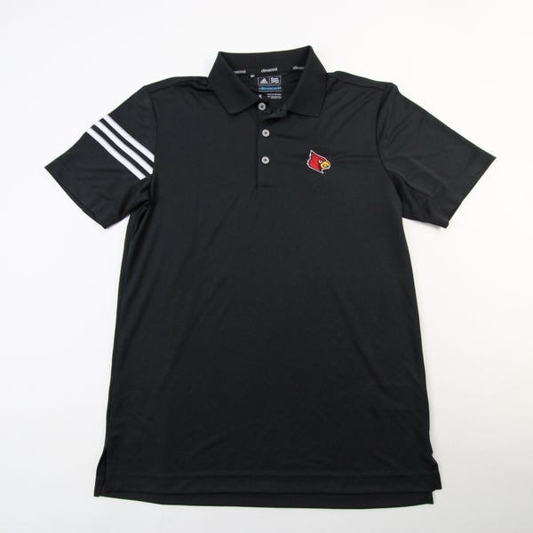 Louisville Cardinals adidas Climacool Polo Men's Black New S