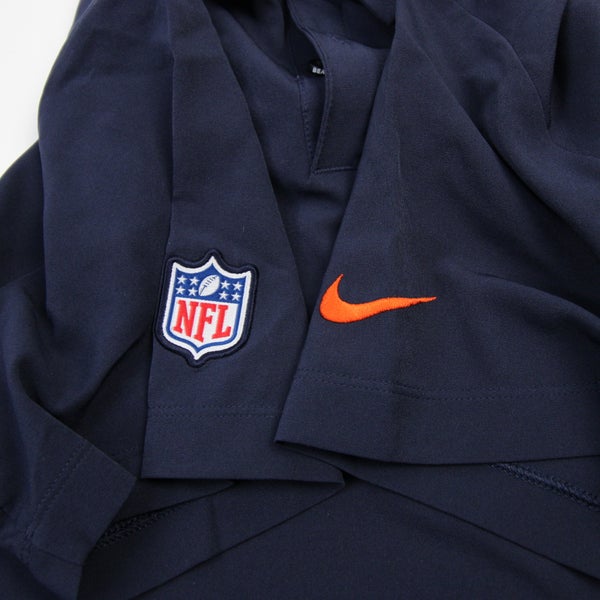 Chicago Bears Nike NFL On Field Apparel Dri-Fit Polo Men's Navy Used