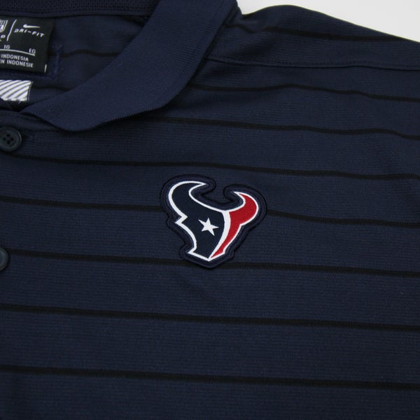 Cleveland Indians Nike Stripe Polo - Navy