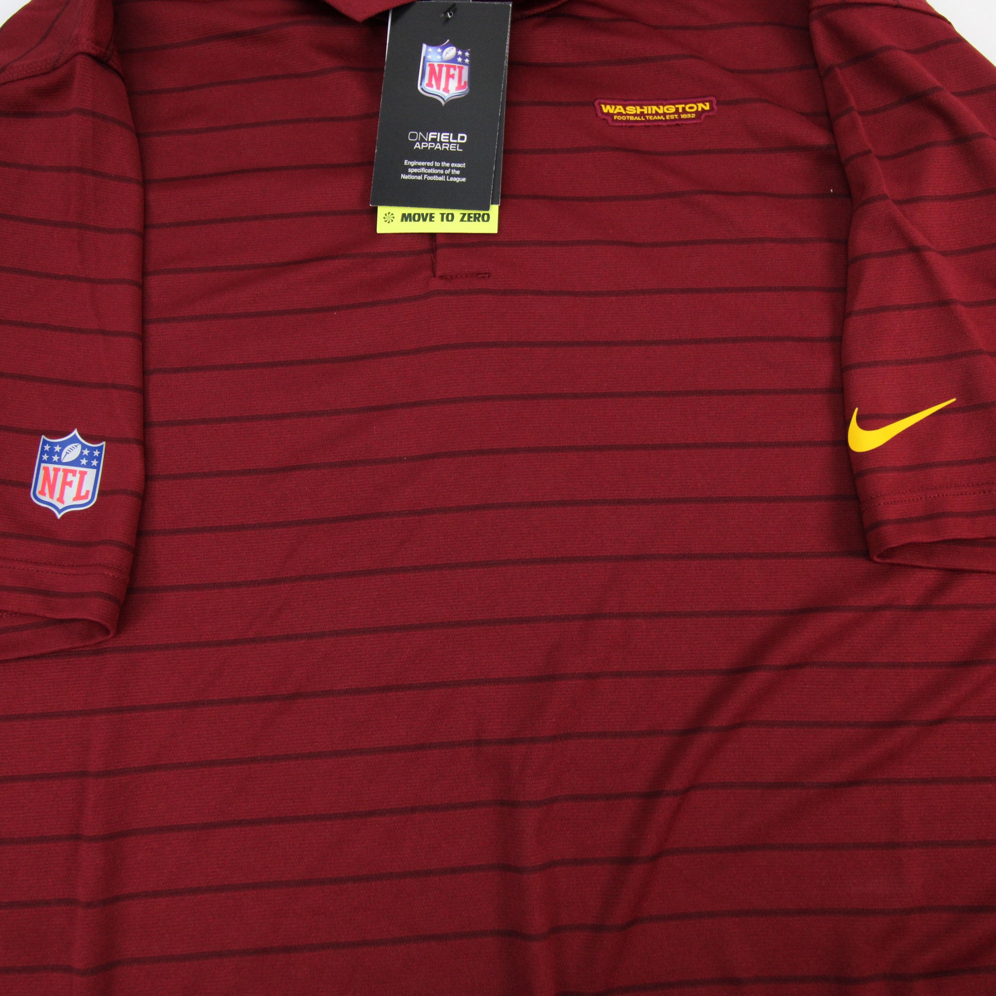 Washington Commanders Nike Dri-Fit Polo