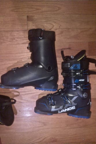 Men's Lange All Mountain LX 120 Ski Boots used, Brand new Liner 25.5