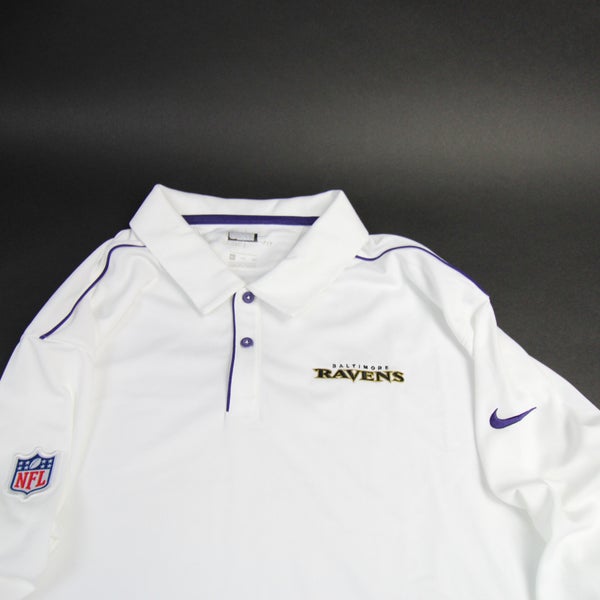 Nike Men's Dri-Fit Sideline Team (NFL Baltimore Ravens) Long-Sleeve T-Shirt in Purple, Size: 3XL | 00LX52M8G-0BI