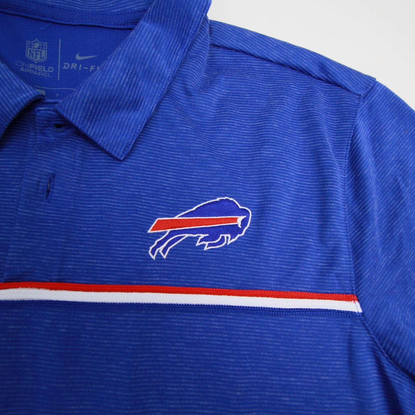 Buffalo Bills Nike NFL On Field Apparel Dri-Fit Polo Men's Blue New S