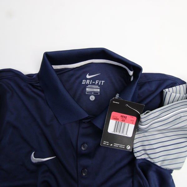 Nike Men's Polo Shirt - Navy - L