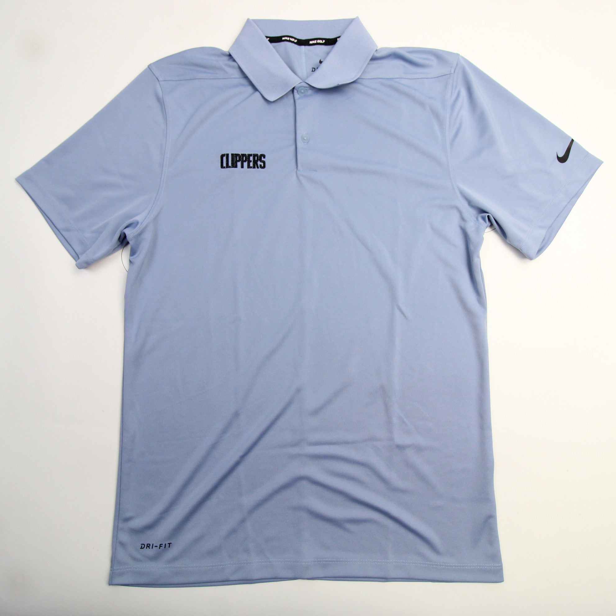 Los Angeles Clippers Nike Golf Dri-Fit Polo Men's Light Blue New S