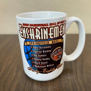 48th NBA Basketball Hall of Fame Enshrinement BARKLEY WILKINS Coffee Cup Mug!