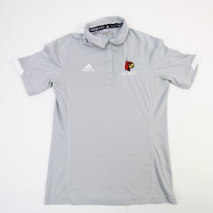 Louisville Cardinals adidas Polo Women's Gray Used XS