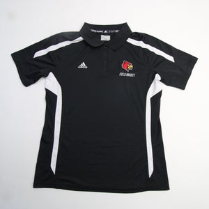 Louisville Cardinals adidas Climalite Polo Women's Black Used M
