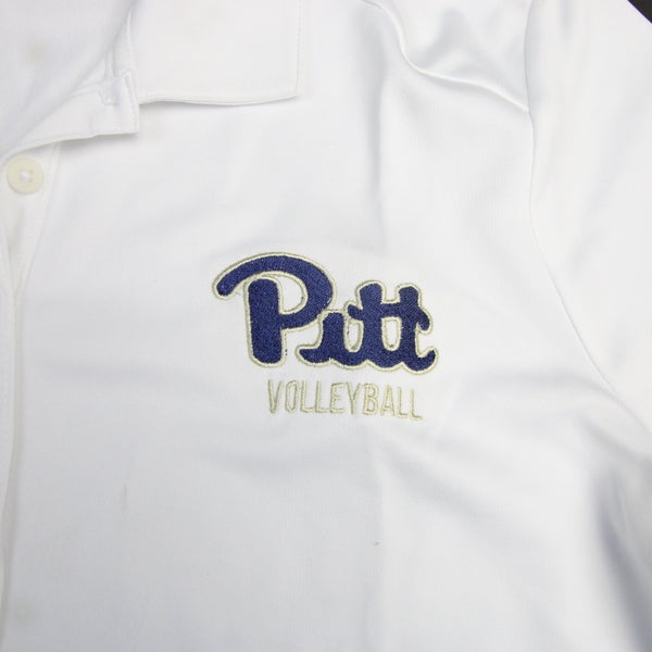 Pittsburgh Panthers Nike Golf Dri-Fit Polo Women's White used L