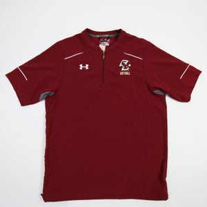 Boston College Eagles Under Armour Pullover Women's Maroon Used XS