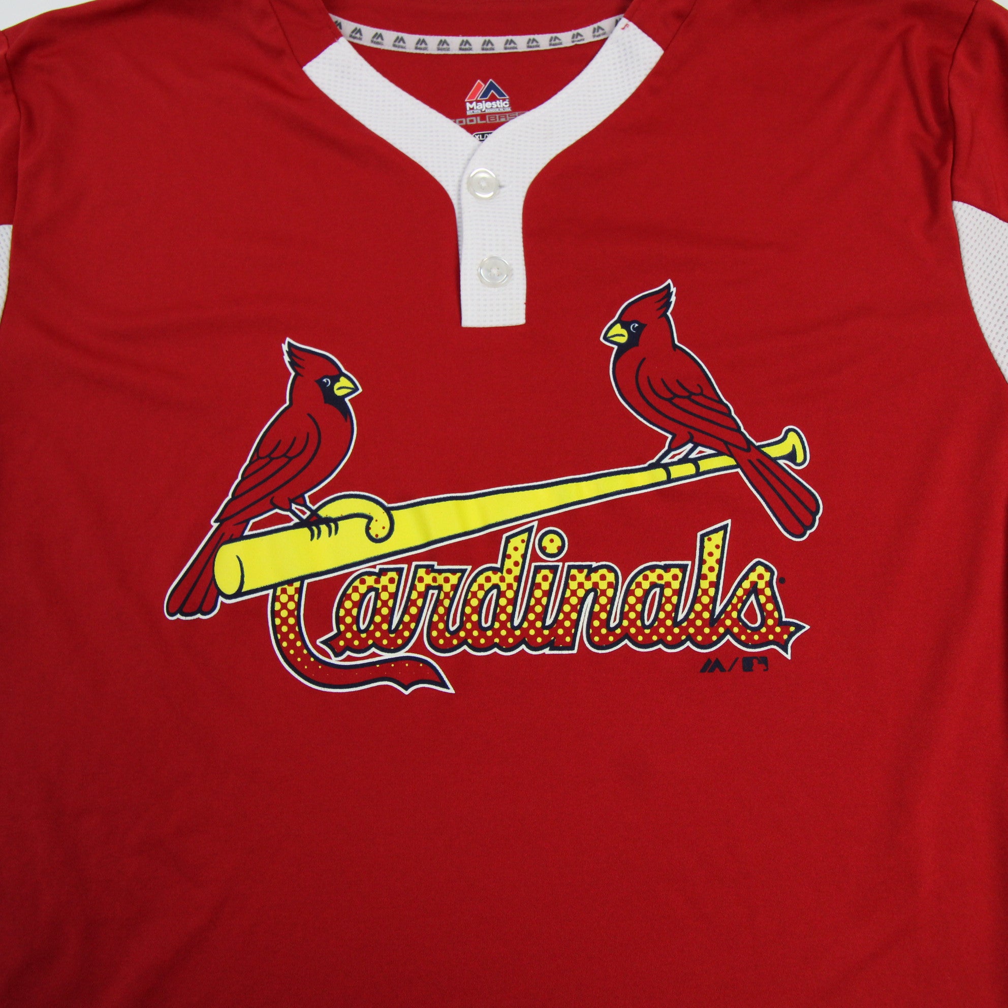 Vintage St. Louis Cardinals Red Pullover MLB Baseball Jersey Men Large  Majestic