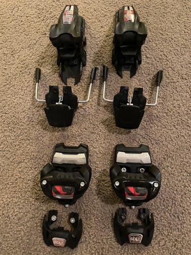 Used Marker 110 mm Brake Width Max Din 16 Ski Bindings