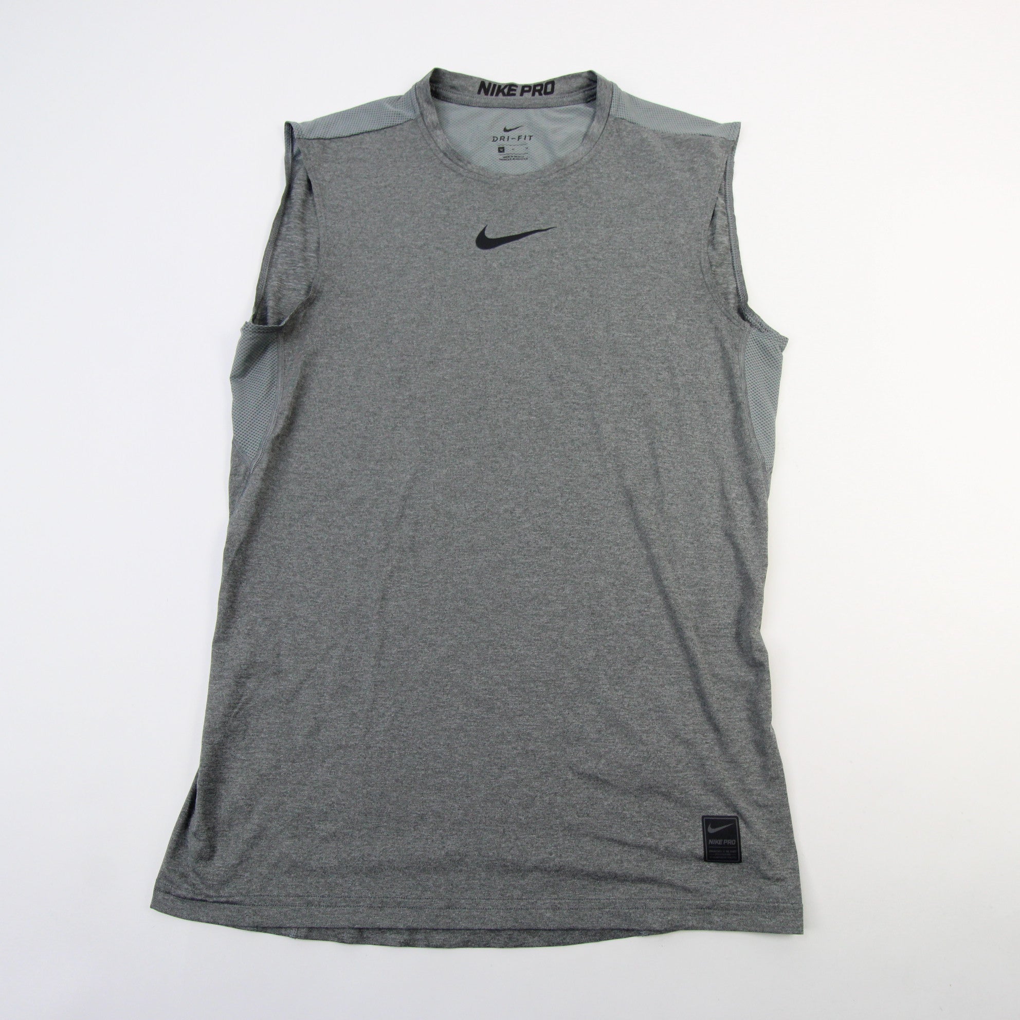 Nike Pro Dri-Fit Sleeveless Shirt - Men's Gray