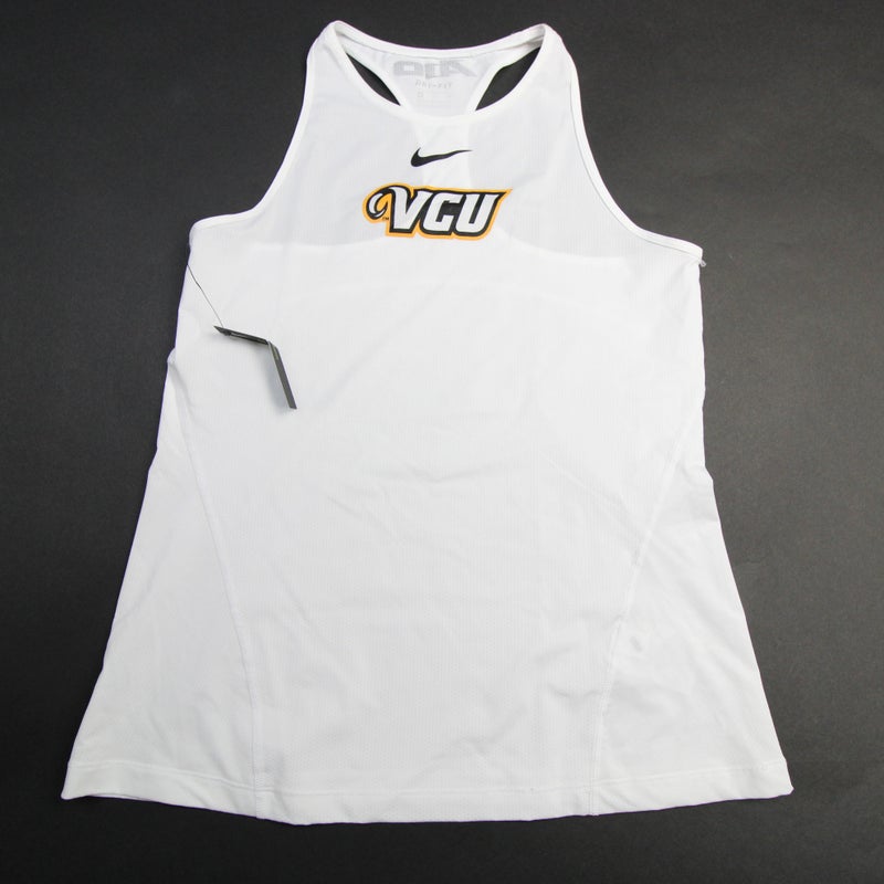 VCU Rams Nike Nike Tee Long Sleeve Shirt Women's Gray/Black New M