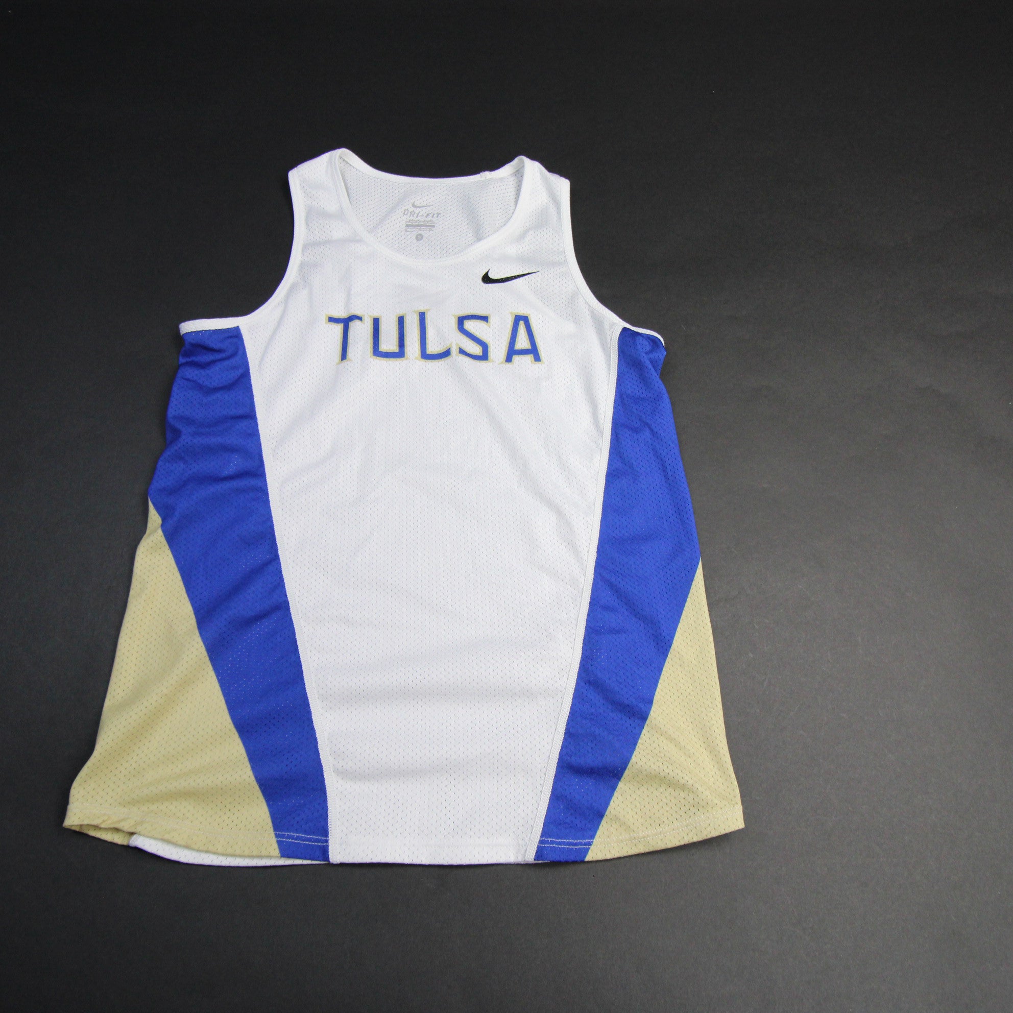 Tulsa Golden Hurricane Nike Dri-Fit Sleeveless Shirt Women's White used S