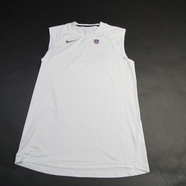 Nike NFL On Field Apparel Sleeveless Shirt Men's White Used L