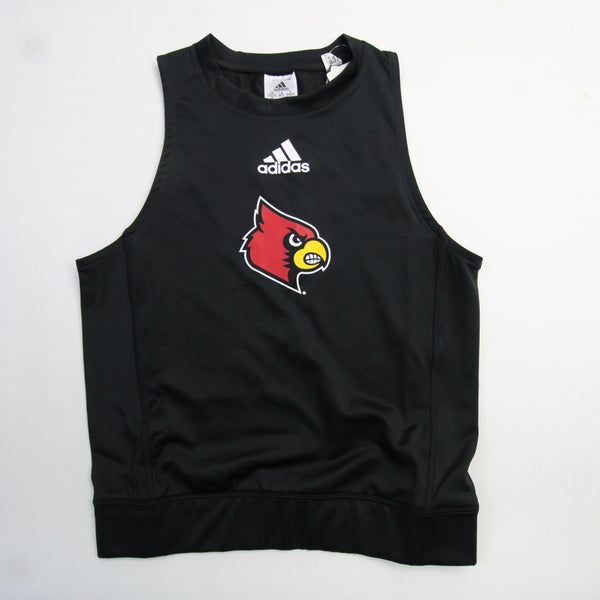 Louisville Cardinals adidas Ultimate Tee Sleeveless Shirt Women's Red New L