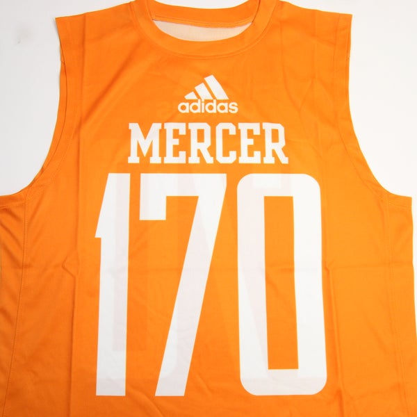 Men's Orange Mercer Bears Basketball Jersey