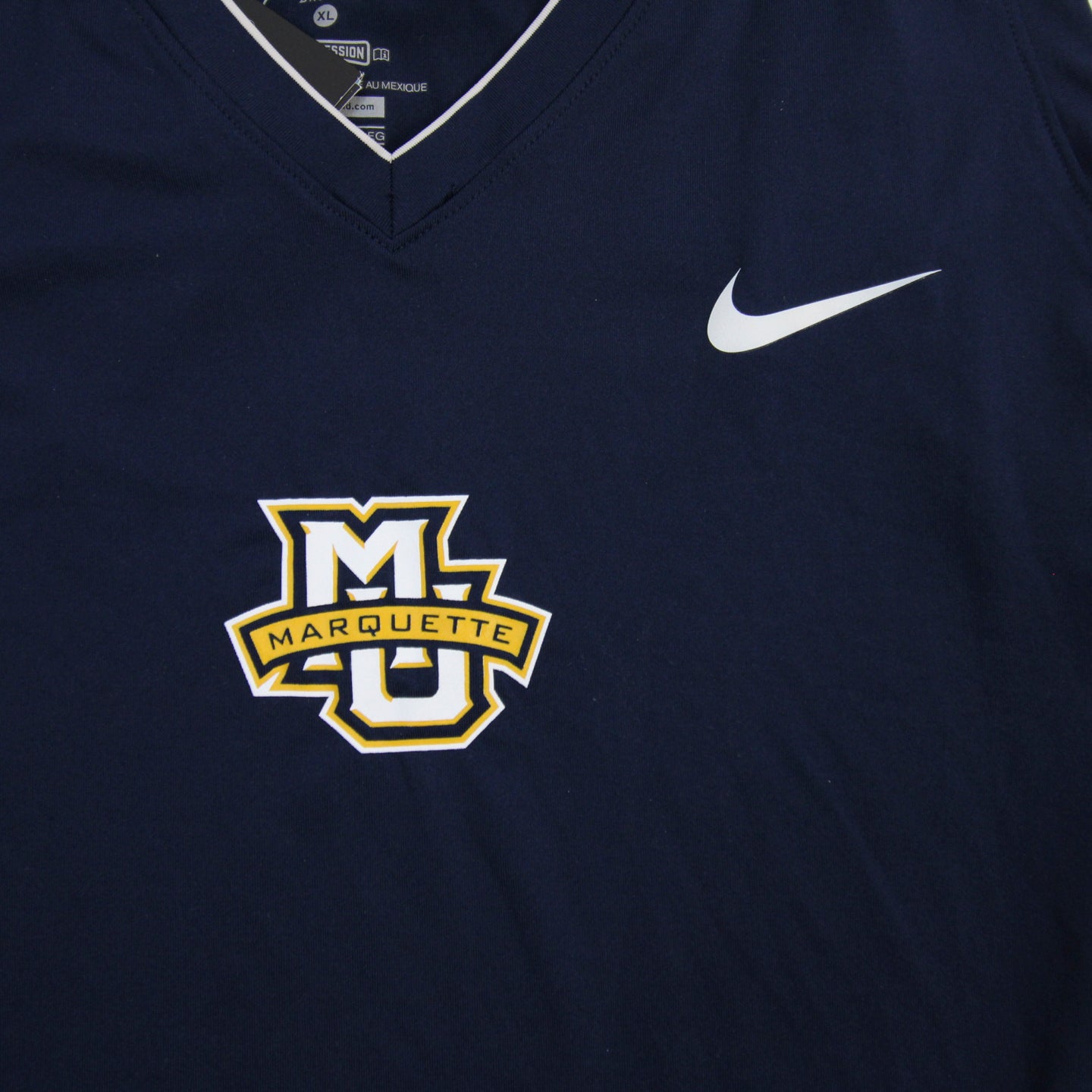 Marquette Golden Eagles Nike Dri-Fit Polo Men's Navy Used S