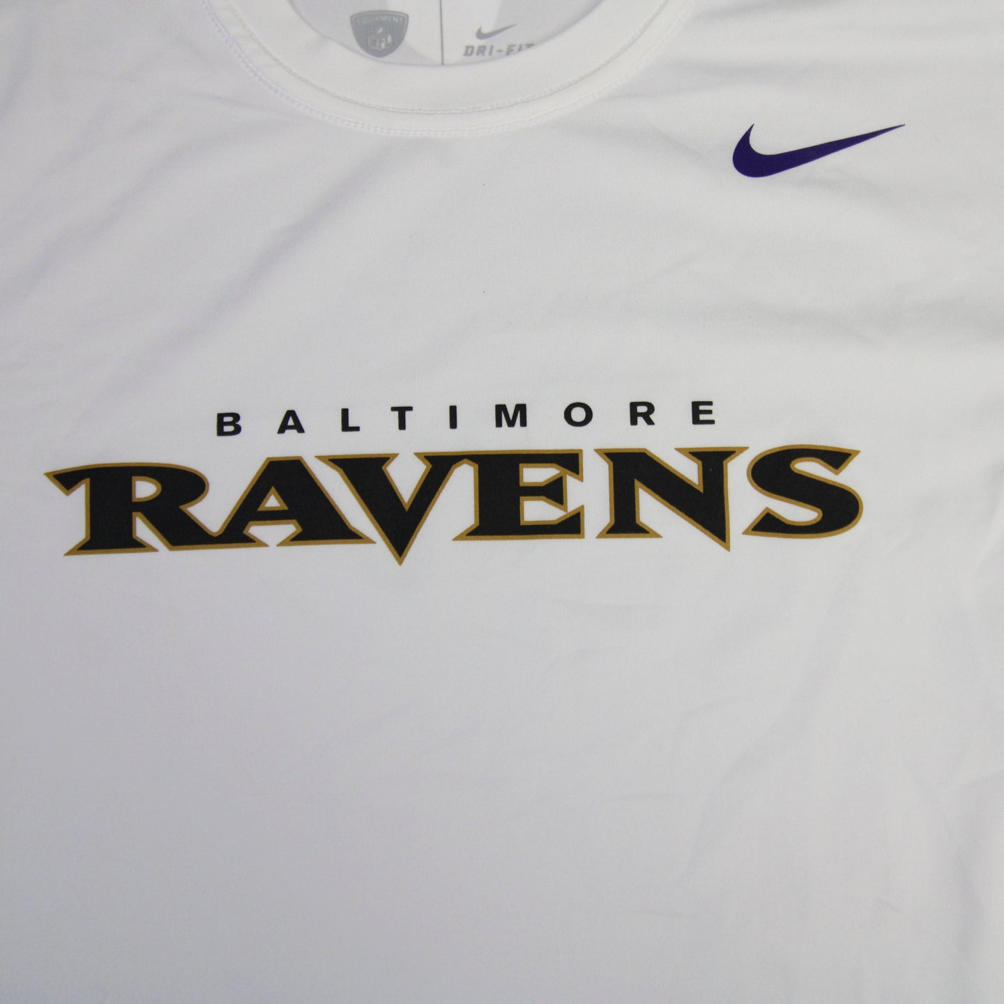 Nike Shirt Mens XL Compression Football Baltimore Ravens Sleeveless