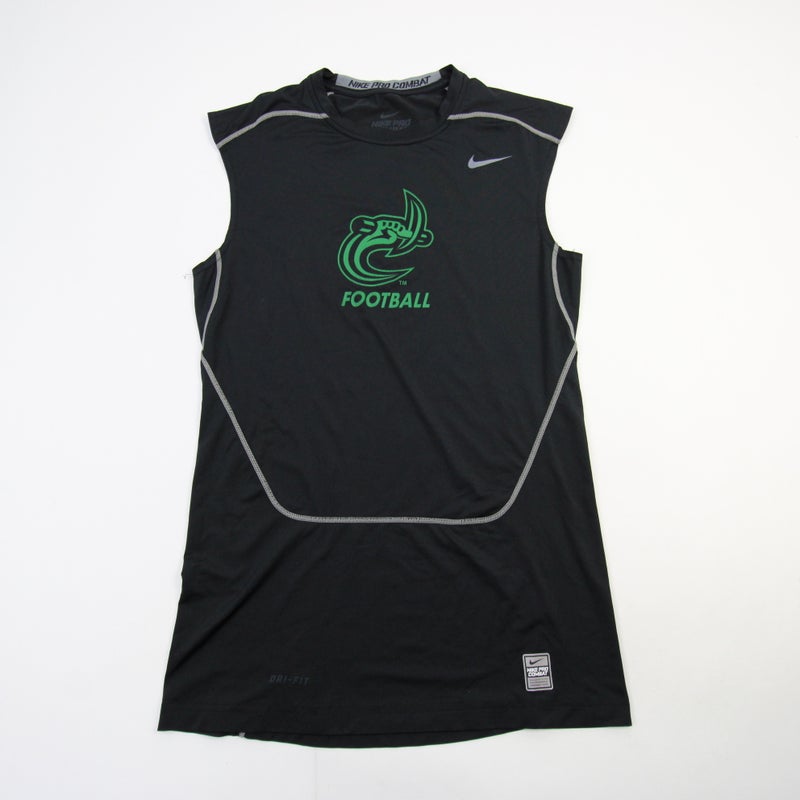 NIKE PRO COMBAT Sleeveless Compression Football Shirt Black Dri