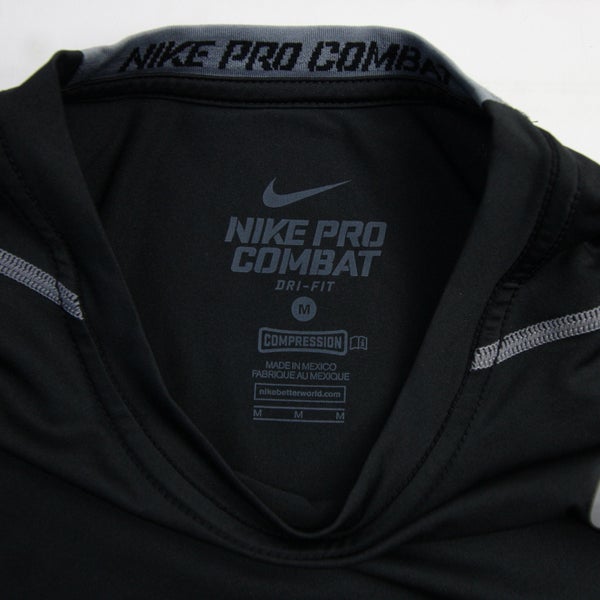 Fruta vegetales pétalo Burlas Nike Pro Combat Compression Top Men's Black Used M | SidelineSwap
