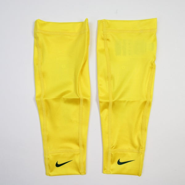 Oregon Ducks Nike Compression Sleeves-Shin Men's Yellow New L | SidelineSwap