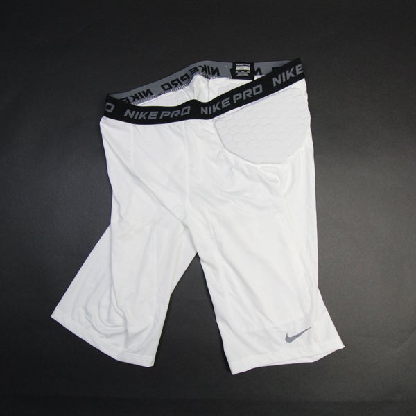 retort hulkende underholdning Nike Pro Dri-Fit Padded Compression Shorts Men's White New with Tags 3XL |  SidelineSwap