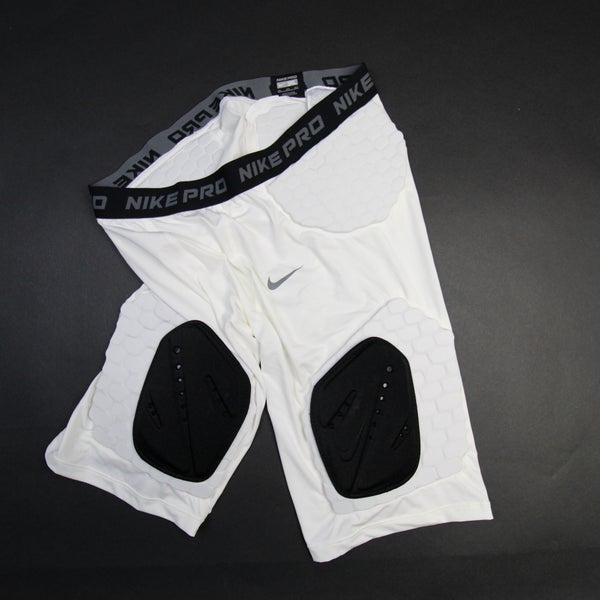 Nike Pro Padded Compression Shorts Men's White New without Tags 3XL