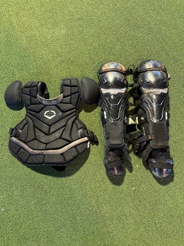 Wake Forest Issued EvoShield Catcher's Gear