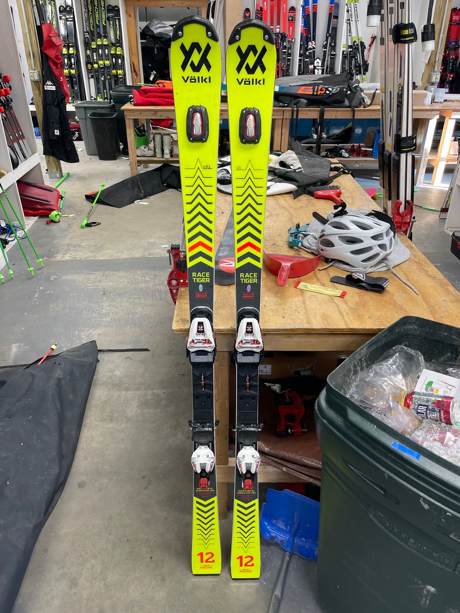 Men's 2022 165 cm With Bindings Racetiger SL Skis | SidelineSwap