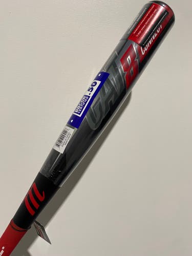 New BBCOR Certified Marucci (-3) 30 oz 33" CAT8 Connect- Black Bat