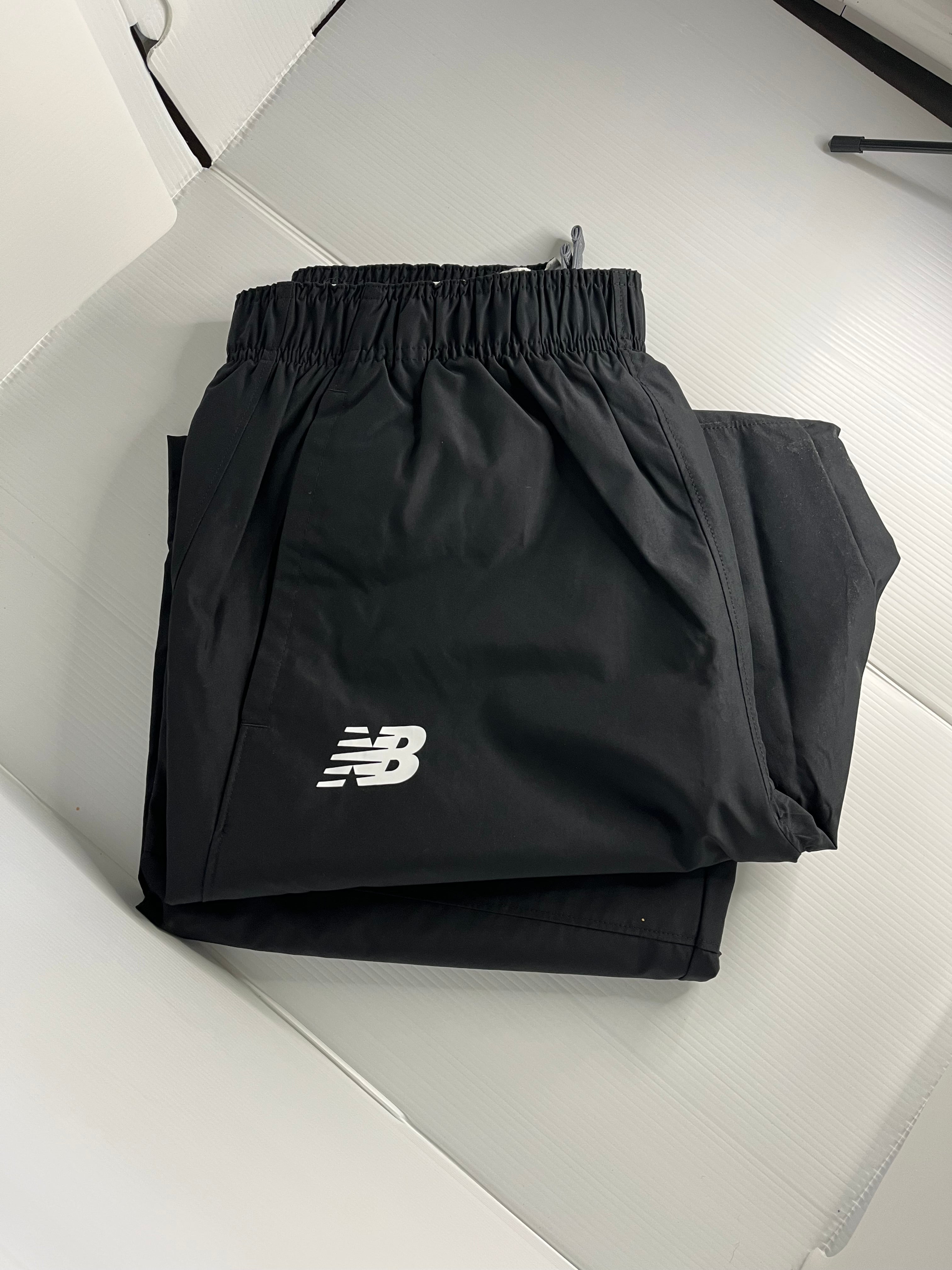 New Black Large New Balance Warm Up Pants