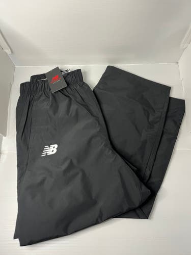 New Black XL New Balance Warm Up Pants