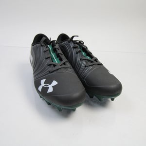 Under Armour Football Cleat Men's Charcoal/Dark Green New without Box 11.5