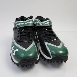 Under Armour Football Cleat Men's Black/Dark Green New without Box 12.5