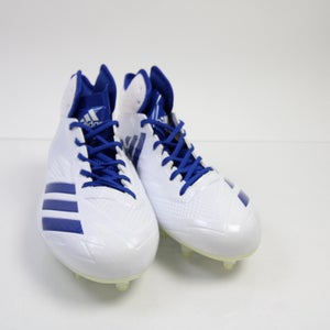 adidas Football Cleat Men's White/Blue New without Box 11.5