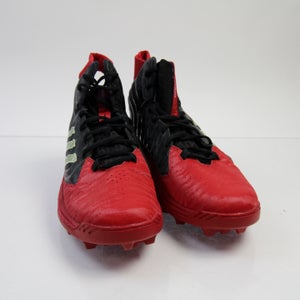 adidas Football Cleat Men's Black/Red New with Defect 14