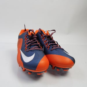 Nike Alpha Football Cleat Men's Orange/Navy New with Defect 14