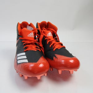 adidas Football Cleat Men's Black/Orange New without Box 14